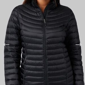 NWT 32 degrees women's ultra light down packable jacket women's small (087)